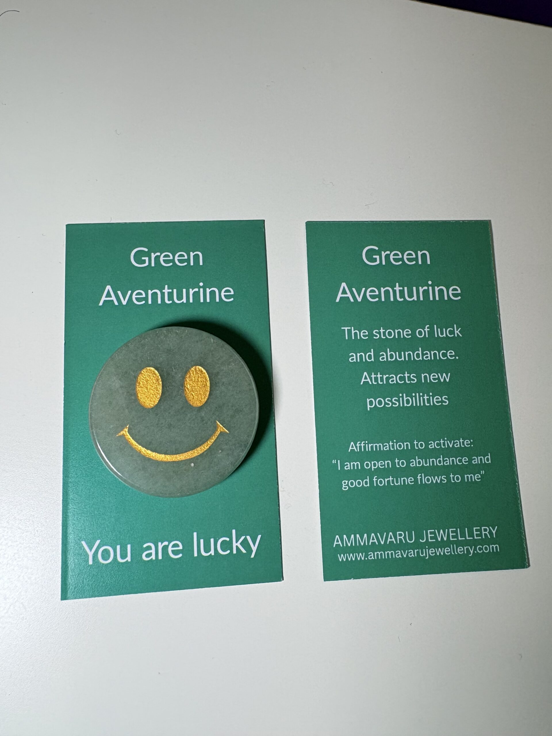 Rose Quartz Smiley – Self-Love Affirmation Crystal - Image 3