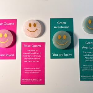 The Love & Luck Set Affirmation Crystals